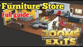 Rooms and Exits Level 20 Furniture Store Chapter 2 Walkthrough ( No Honor Among Thieves )