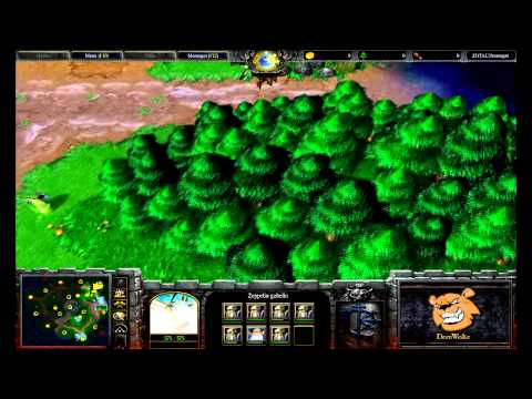 [HD WC3#277] HLAooo vs Hawk - UvH - ro4 Zotac 313 Game 2 - Warcraft 3 Replay [FR]