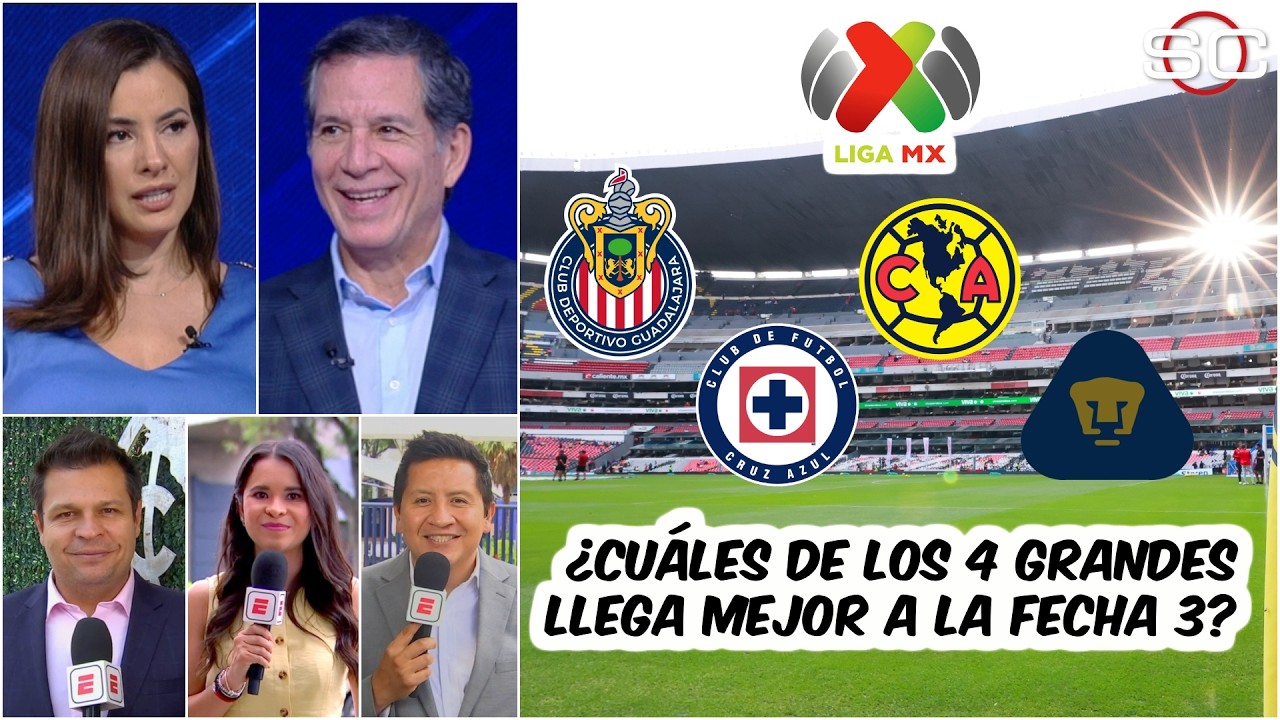 LIGA MX ENTRARÁ EN PAUSA. Los partidos IMPERDIBLES de la Fecha 3 antes de LEAGUES CUP | SportsCenter