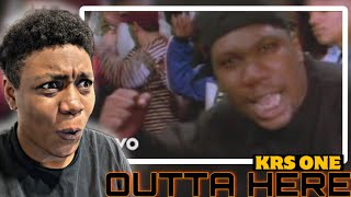 KRS One - Outta Here (Official Video) REACTION | STORYTELLING SATURDAY