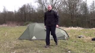 preview picture of video 'Vaude Taurus II 3P: Pitching and first impression'
