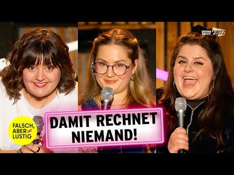 Wen zaubert Rebecca Pap auf die Bühne? | falsch, aber lustig | Florentine Osche, Teresa Reichl