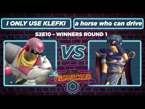 The Nightclub S2E10: I ONLY USE KLEFKI (Falcon) vs a horse who can drive - WR1 SSBM