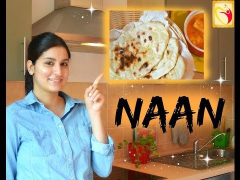 NAAN - Indisches Brot - Fladenbrot aus der Pfanne - indisch Kochen