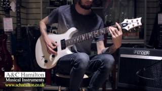 Video thumbnail for PRS SE Dave Navarro Signature Jet White Electric Guitar by A&C Hamilton Musical Instruments