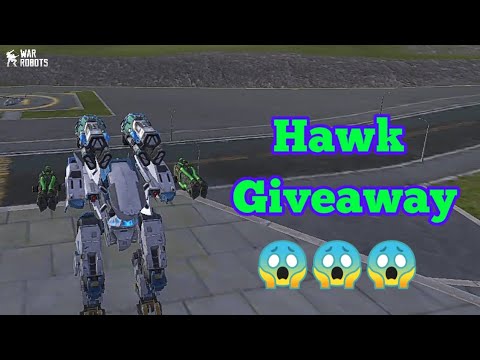 War Robots Việt Nam 🇻🇳 - Hawk Giveaway & Hawk Glacier Rime Gameplay