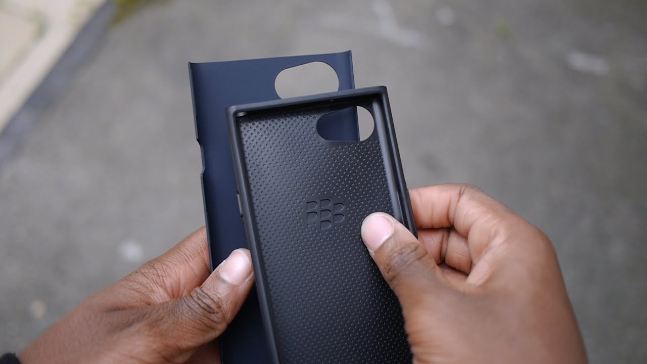 BlackBerry KEYone Dual Layer Shell Case Review (Official)