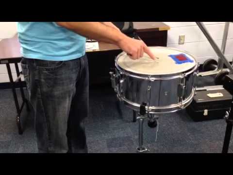 5 Minute Drum Lesson Setting Snare Drum Wire Tension