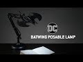 Video: Lámpara DC Comics Batman Batwing USB 60 cm