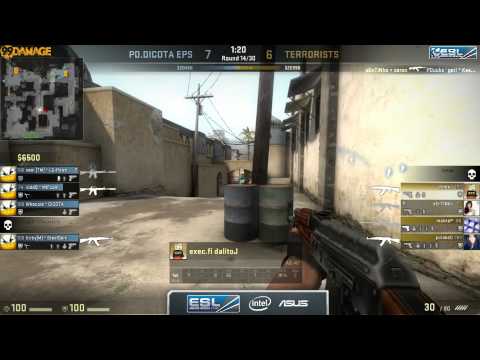 EMS One European Qualifier 2014 - Vorrunde Playing Ducks vs. LANBOKEN (de_dust2)