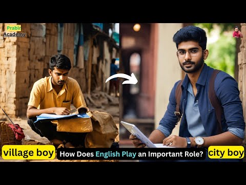 From Village to Fluent: A Boy's Journey to Learning Spoken English | Village Boy's English Fluency.