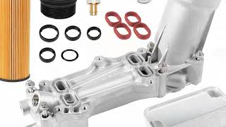 🛠️ 926-959 Upgraded Aluminum Engine Oil Cooler Kit & Gasket Set – Improve Engine Cooling