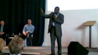 Obert Mazivisa @ Coton Green Church, in preparation for Birmingham Concert 1