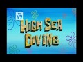 SpongeBob SquarePants High Sea Diving Title Card