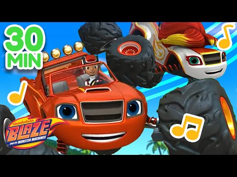 Blaze Sings His Best Songs! 30 Minute Music Compilation | Blaze & The Monster Machines