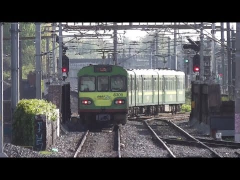 8300 Class DART Train number 8309 - Connolly Station, Dublin