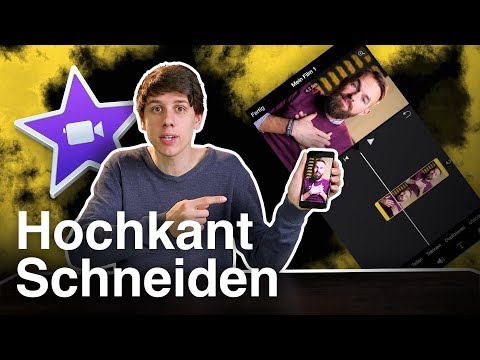 iMovie Hochkant Video schneiden am iPhone - Tutorial Deutsch