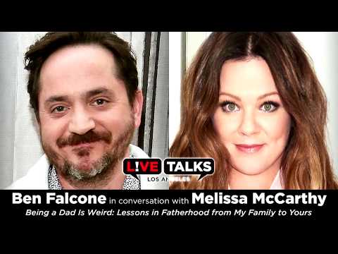 Ben Falcone in conversation with Melissa McCarthy at Live Talks Los Angeles