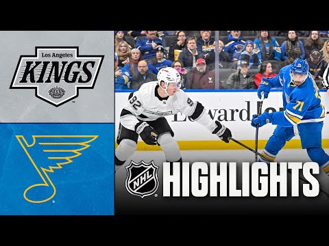 Kings vs. Blues | NHL Highlights | January 24, 2026
