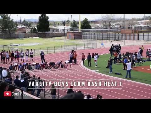 Track: Varsity Boys 100m Dash Heat 1 (Riverside Invitational 2020)
