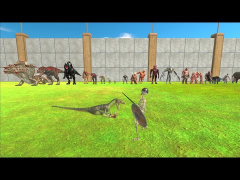 Carnivore Dinosaurs vs Infernals + Fantasy - Animal Revolt Battle Simulator