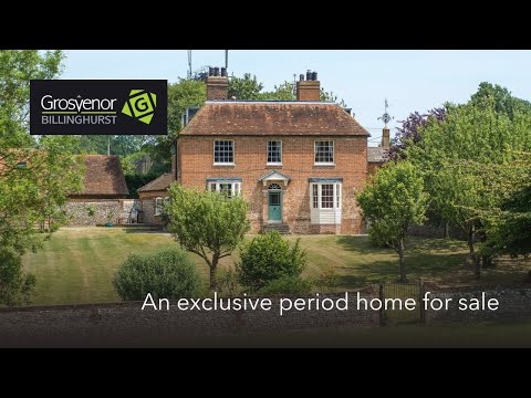 An elegant country house nestled in the Surrey Hills