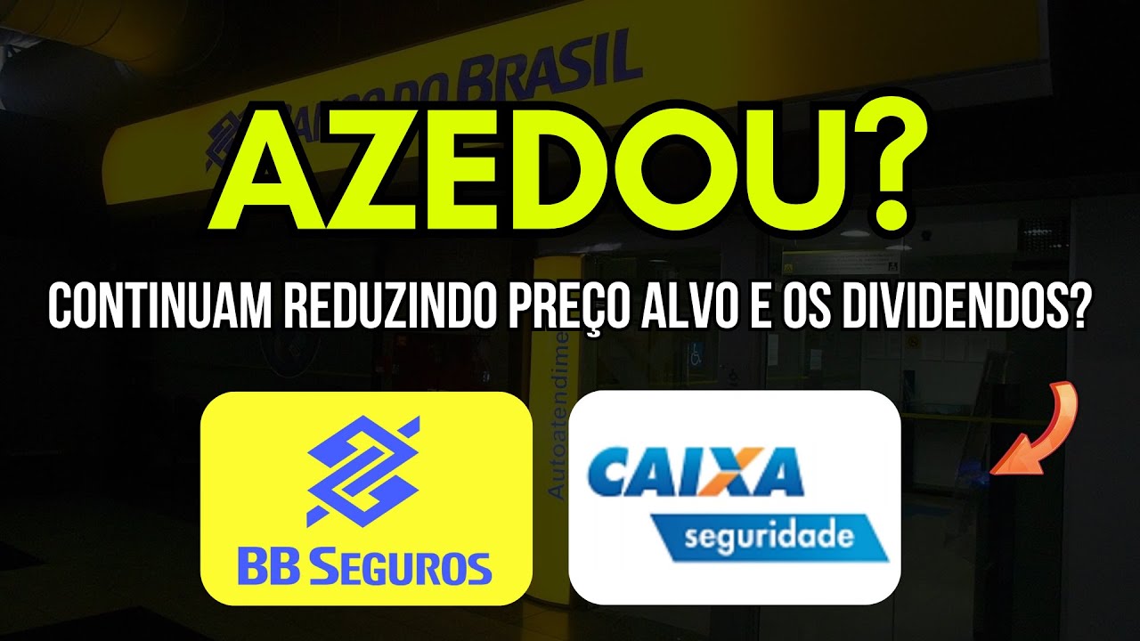 Pessimismo? Bb Seguridade (bbse3) e Caixa Seguridade (cxse3) pós resultado como ficam Dividendos?