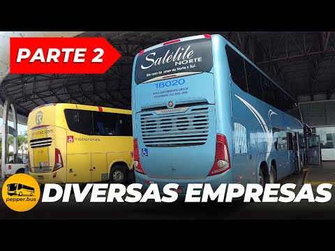 DIVERSAS EMPRESAS NO TRECHO! Rodoviária de Marília [PARTE 2]