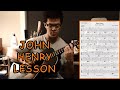 How to Play: John Henry by John Fahey (Guitar Lesson with Tablature)