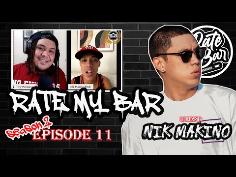 Nik Makino Dating Hater Ng Ex Battalion | Rate My Bar Season 2 - Ep. 11