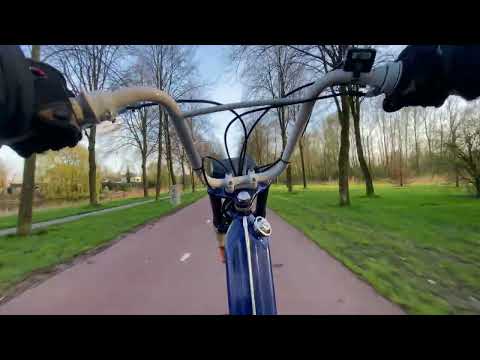Tomos A3 (stock 50cc) Wheelie Ride POV