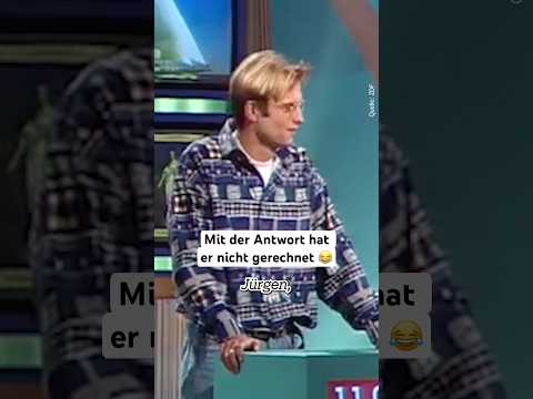 Jürgen Klopp und Mike Krüger 1995 bei „Verlieren sie Millionen“