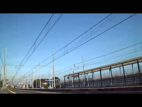 ETR 485 n.43 FA, sul FB 9873 Roma Termini - Reggio Calabria Centrale, in transito a Torricola