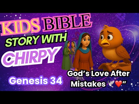 Genesis 34 Bible Story for Kids 🕊️ | Chirpy’s Bible Adventures | God’s Love After Hard Choices