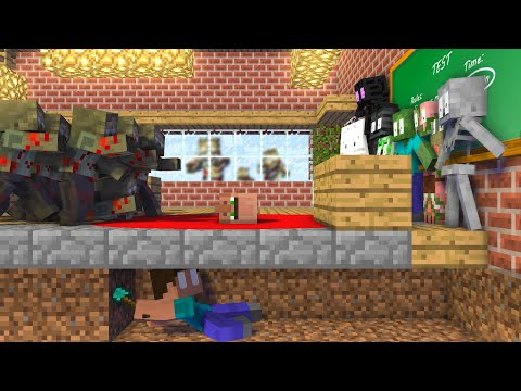 Monster School : Zombie apocalypse - Minecraft Animation