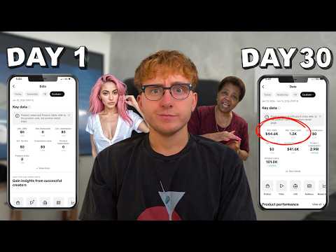 I Had 30 Days to Make $10K With AI Content on TikTok Shop... Here's How I Did It
