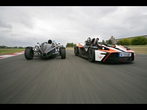 KTM X-Bow R vs Ariel Atom 300 on Track