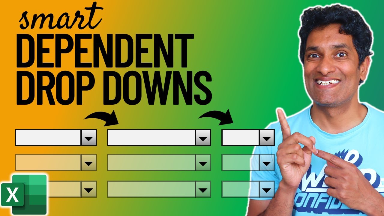 Easy Excel Tutorial: Set Up Dependent Drop-Down Lists
