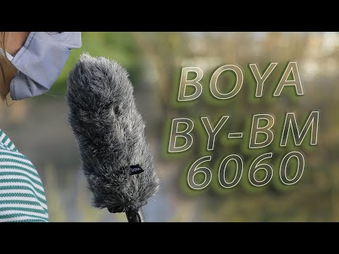 Profesionalus „Boya“ kondensatoriaus šratų mikrofonas BY-BM6060 video