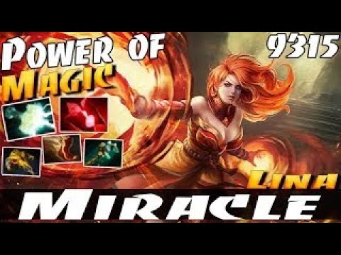 Miracle- [Lina] Power of Magic - Dota 2