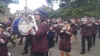 preview picture of video 'Dungannon Silver Band @ The Last Saturday Parade 2013'