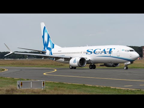 Auslieferung SCAT 737 MAX 8 nach Shymkent (Kasachstan)