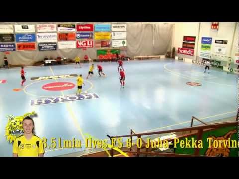 Ilves FS-Sievi futsal 6-1 (5-0) Futsal-Liiga 21.1.12 maalikooste