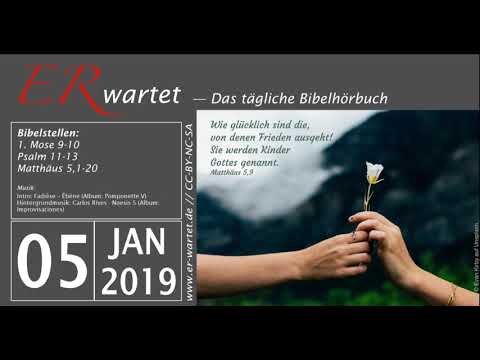 Bibellese 05.01.2019: 1. Mose 9-10 // Psalm 11-13 // Matthäus 5,1-20