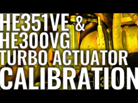 Calibration for Holset HE300VG and HE351VE Turbo Actuators on Dodge Ram Cummins 6.7L Engines