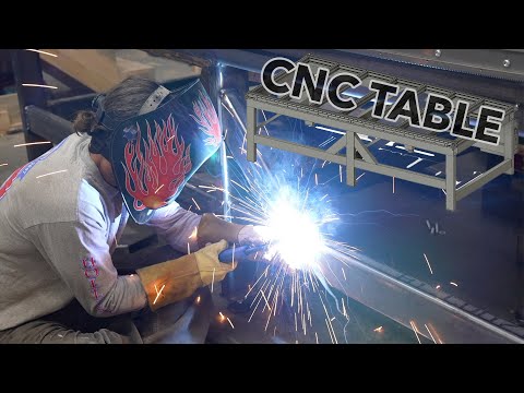 CNC Build Ep 11: Improving the Welded Steel CNC Table for my Avid Pro CNC Machine - LESS FLEX!