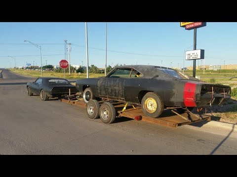cheap 1969 charger junkyard project, general lee, 68 firebird barnfind ratrod roadkill roadtrip!