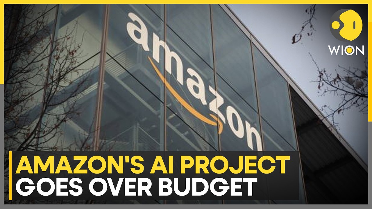Amazon AI Project Goes Over Budget | WION News