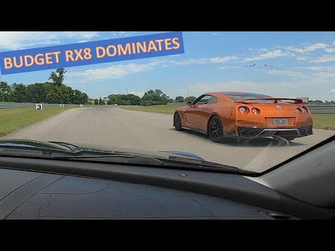 Thumbnail for Out Running an $80,000 Nissan GTR on Track With an $8,000 Mazda RX8 - Almost Spun the Car! by Nissan