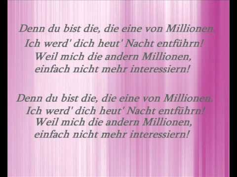 Rapsoul - Eine von Millionen (lyrics)